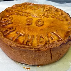 C Dawson & Sons Famous Personalised Pork Pies - 50th